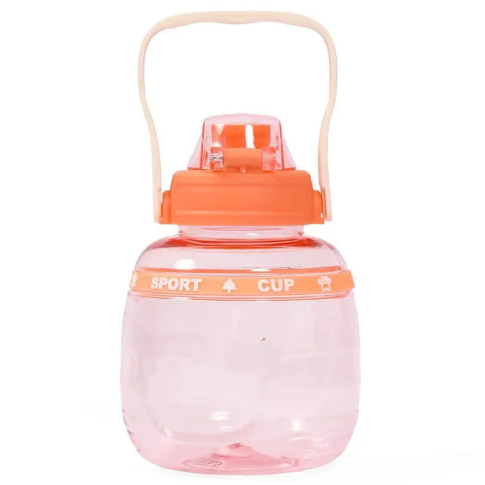 Eazy Kids - Water Bottle with Handle 800ml - Orange