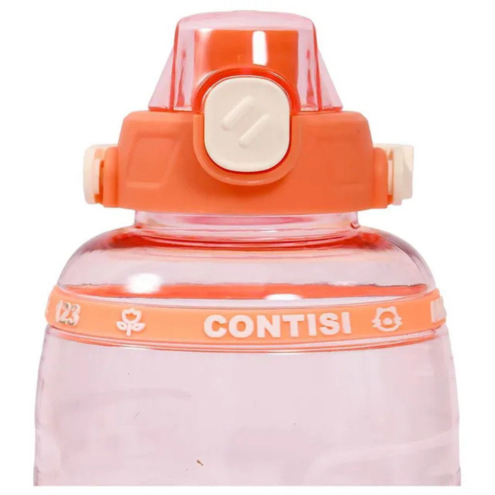 Eazy Kids - Water Bottle with Handle 800ml - Orange