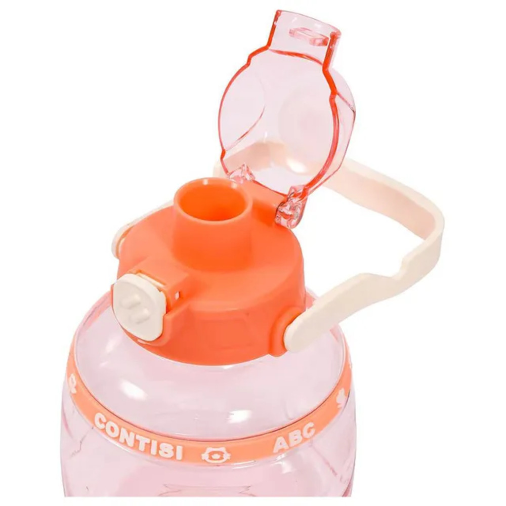 Eazy Kids - Water Bottle with Handle 800ml - Orange