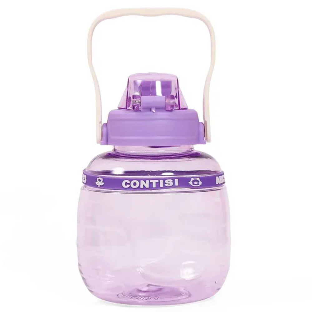 Eazy Kids - Water Bottle with Handle 800ml - Purple