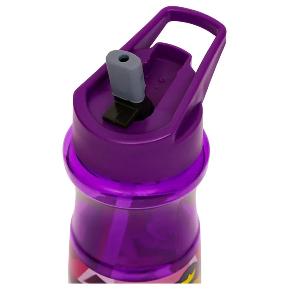 Eazy Kids Water Bottle with Straw 500ml - Contisi Purple