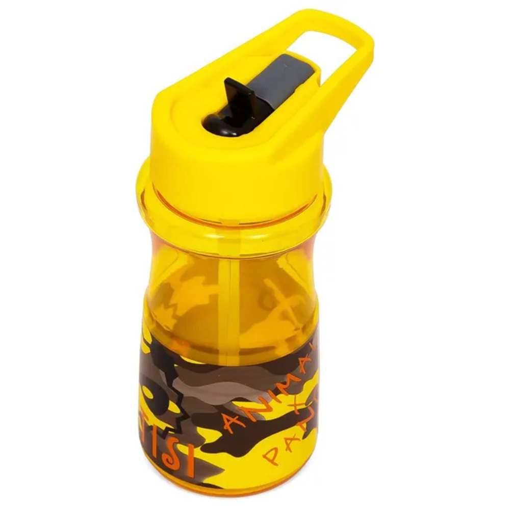 Eazy Kids - Water Bottle with Straw 500ml - Yellow