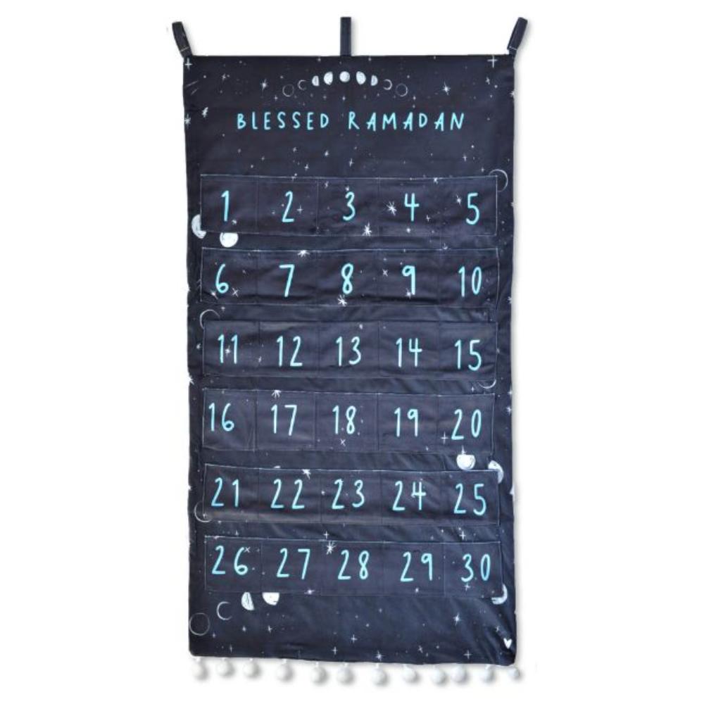 Eid Party - Navy Blue Moon Calendar
