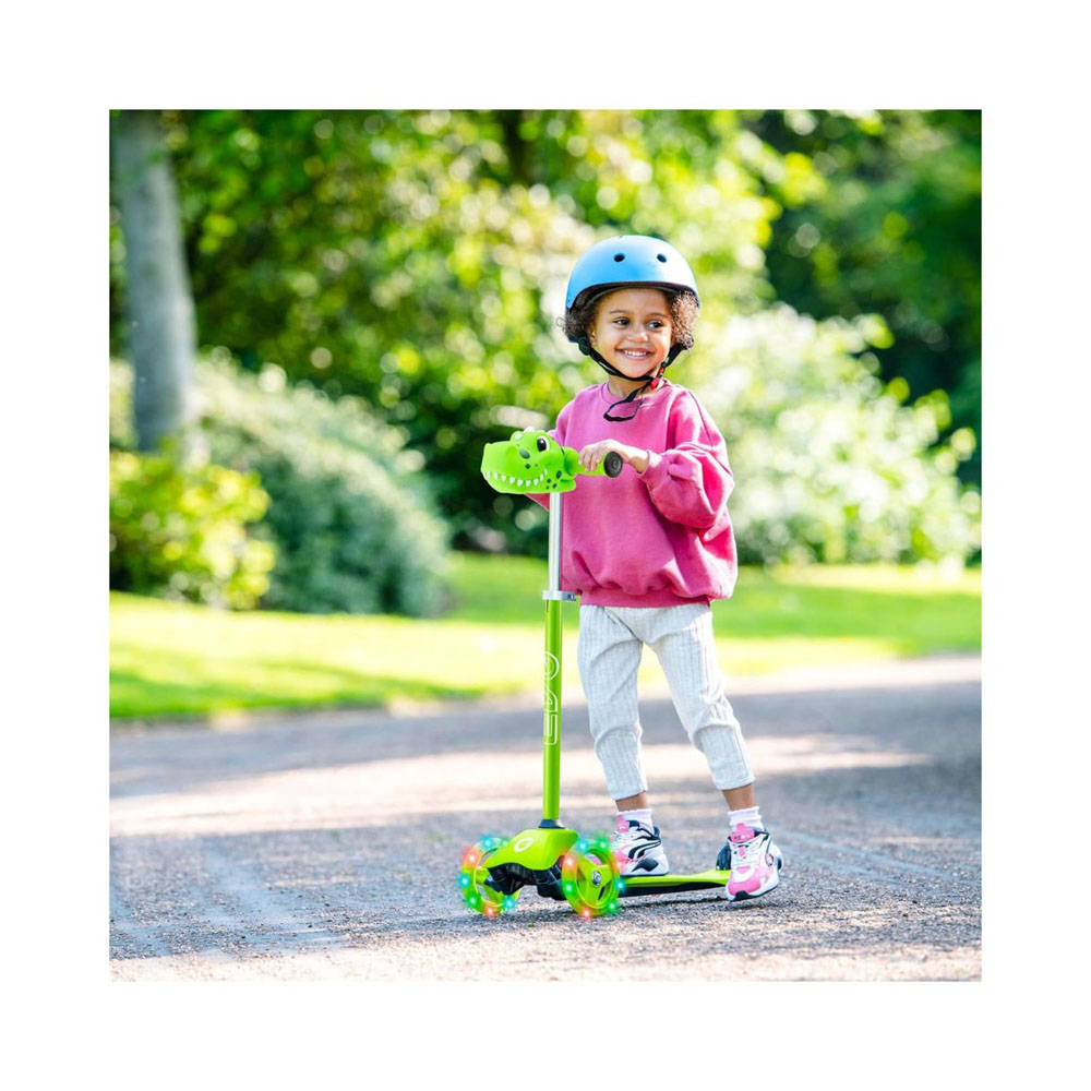 EVO Dino Light Up Mini Cruiser - Kids Scooter