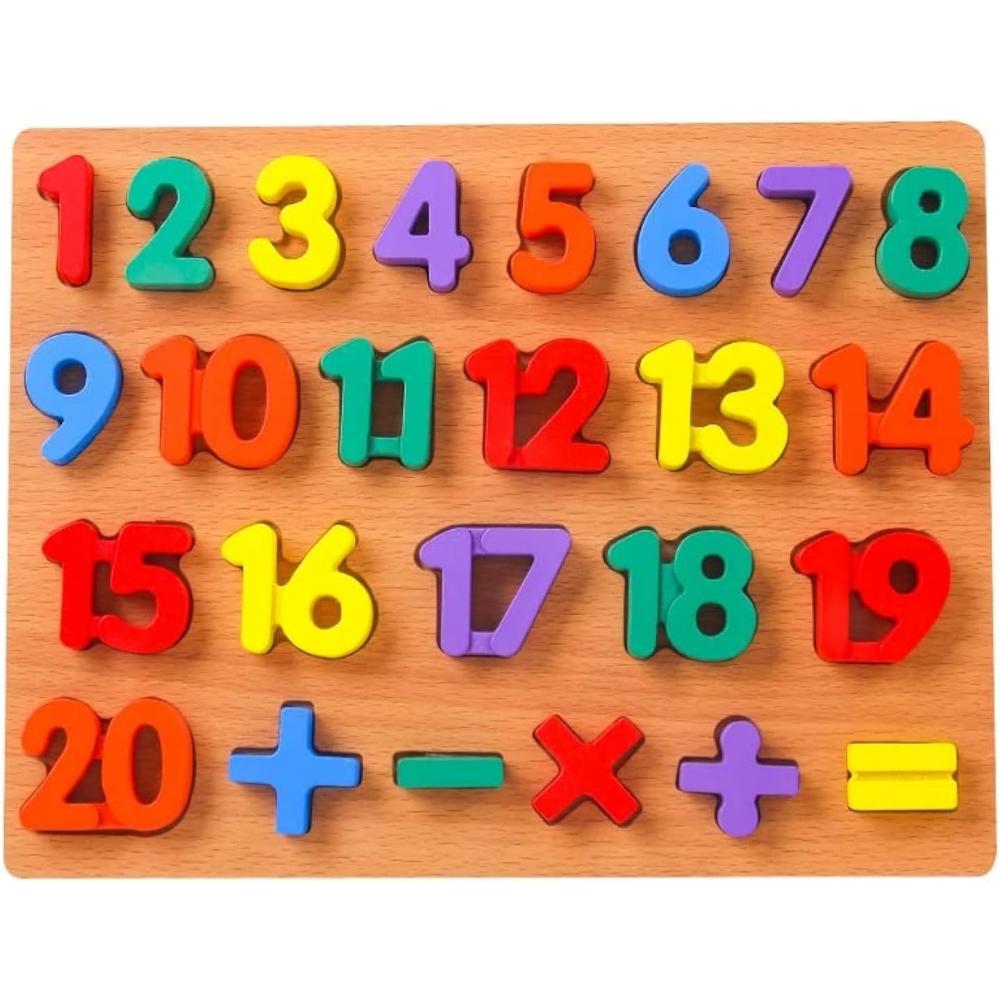 Factory Price - Wooden (1-20) Puzzle Numeric Toys for Kids