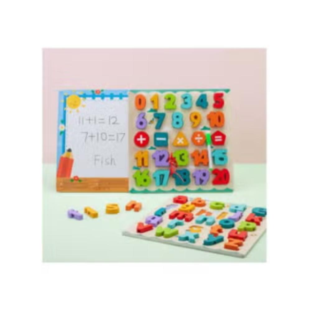 Factory Price - Wooden 123 Puzzle Colorful