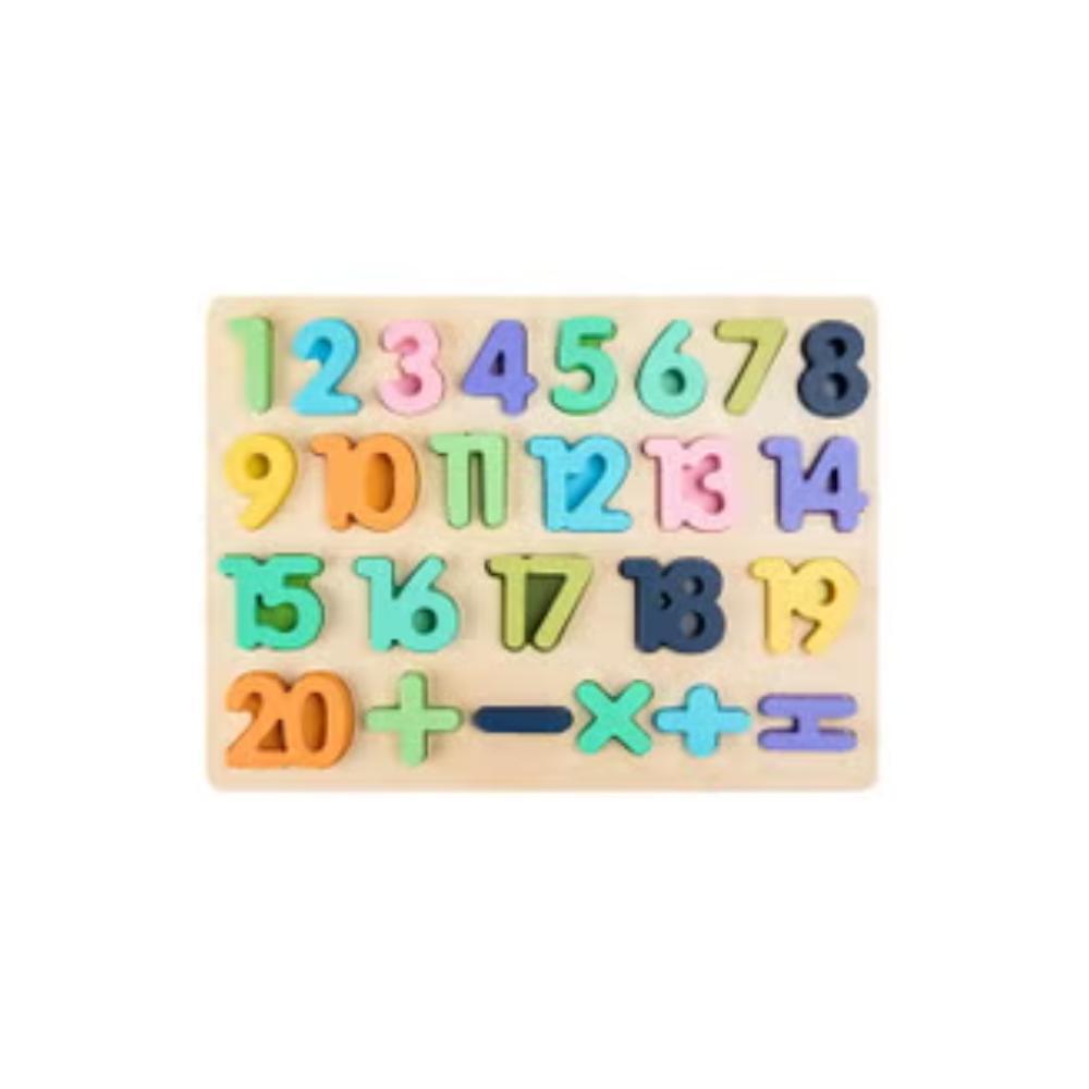 Factory Price - Wooden 123 Puzzle Numeric