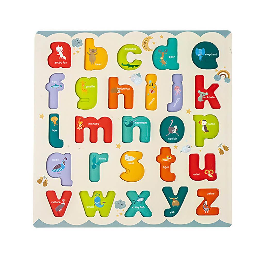 Factory Price - Wooden Abc Puzzle Lowercase
