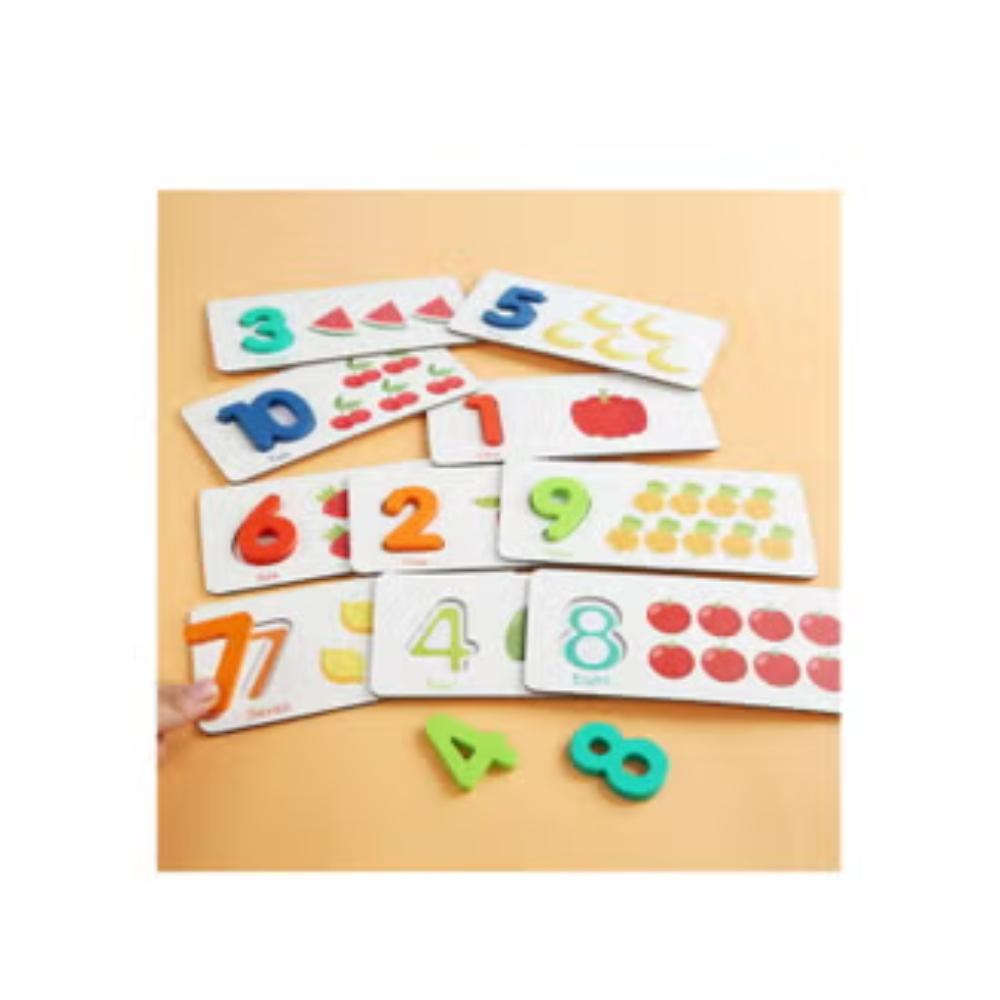 Factory Price - Wooden Letter Learning Cards Game Abc Puzzle