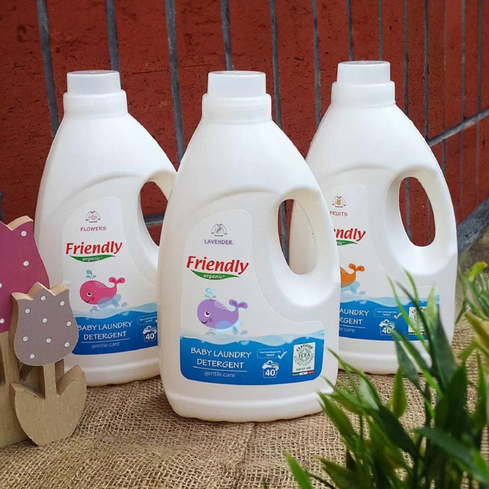 Friendly Organic - Baby Laundry Detergent Lavender 2L (Pack of 2)