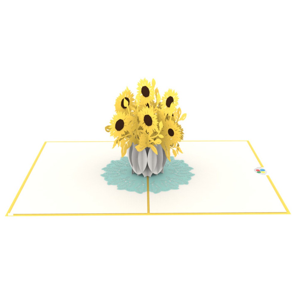 Generic - Sunflower Pop Up 3D Birthday Card