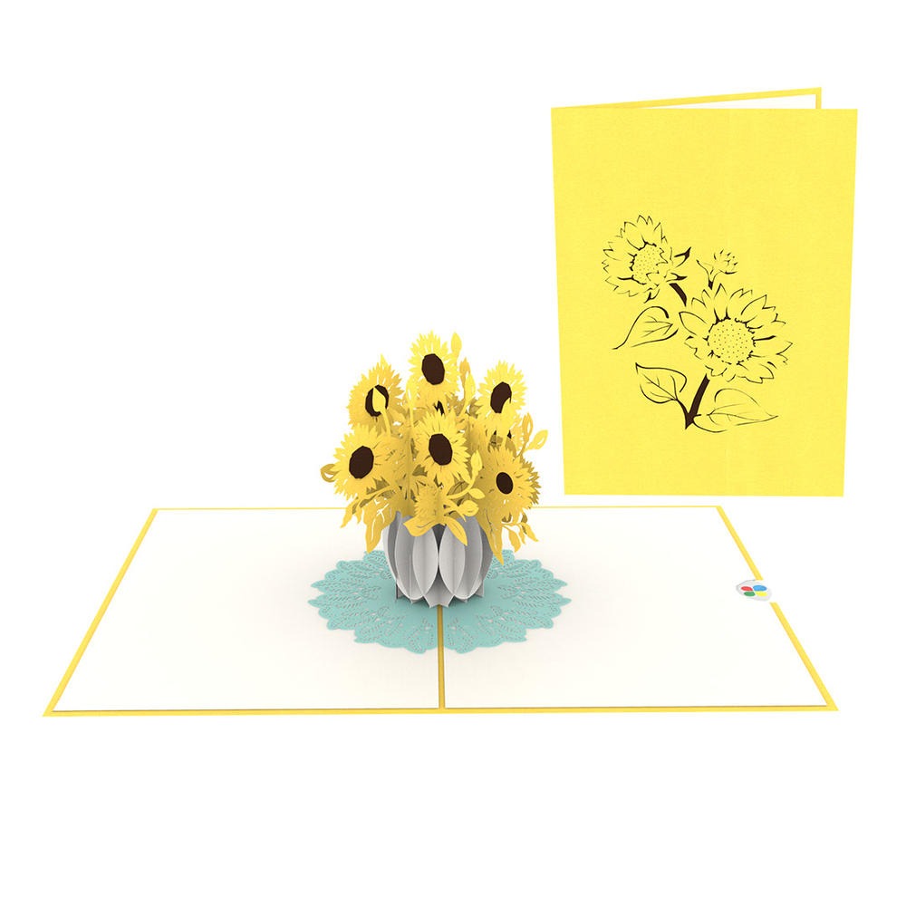 Generic - Sunflower Pop Up 3D Birthday Card