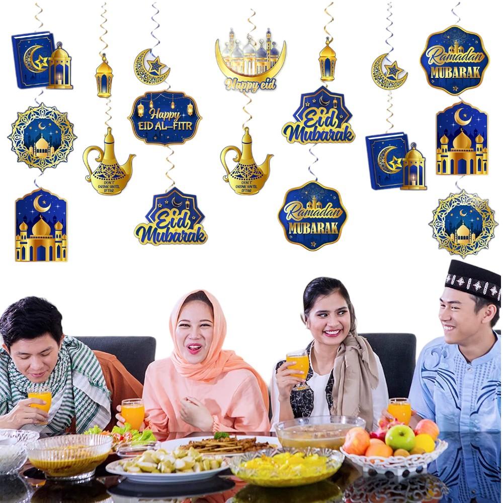 Highland - Ramadan Kareem Eid Mubarak Hanging Decorations
