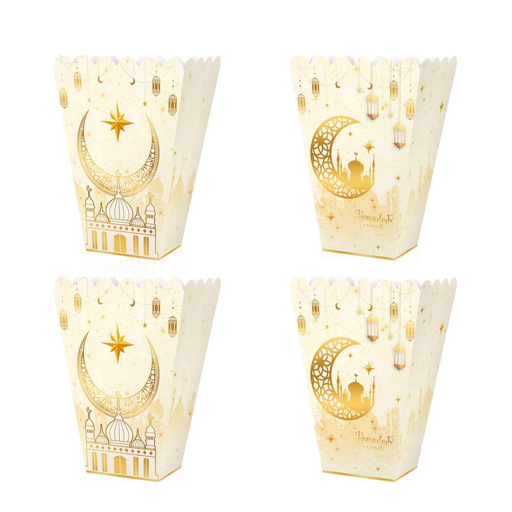 Highland - Ramadan Kareem Popcorn Boxes for Kids - 6Pcs