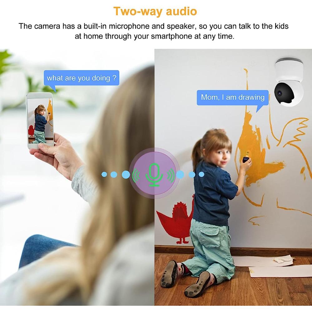 Hocc - Wifi Baby Monitor With Durable Security Camera