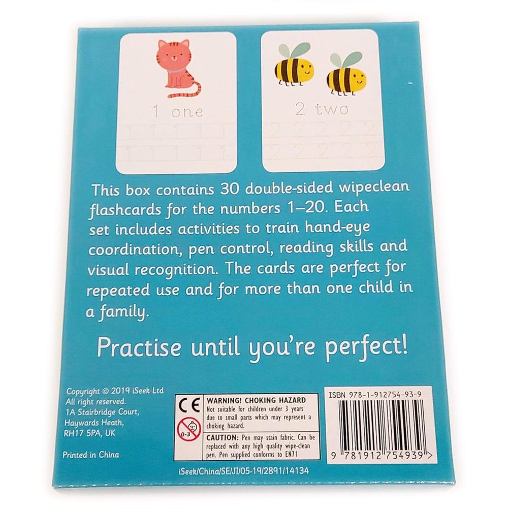 iSeek - Wipeclean Flashcards: 123