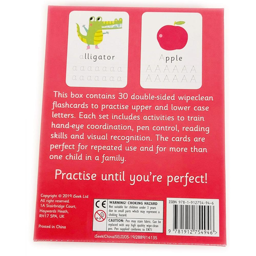 iSeek - Wipeclean Flashcards: My First Letters