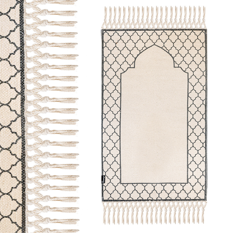 Khamsa Max - Prayer Mat for Adults Ramadi - Grey