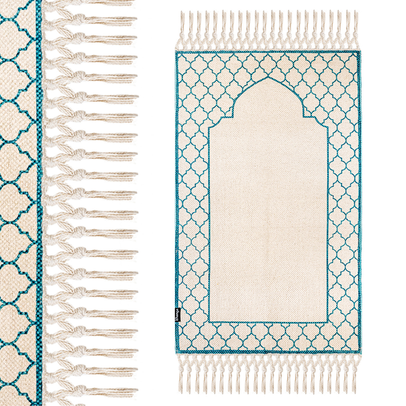Khamsa Mini - Prayer Mat for Children Azraq - Blue