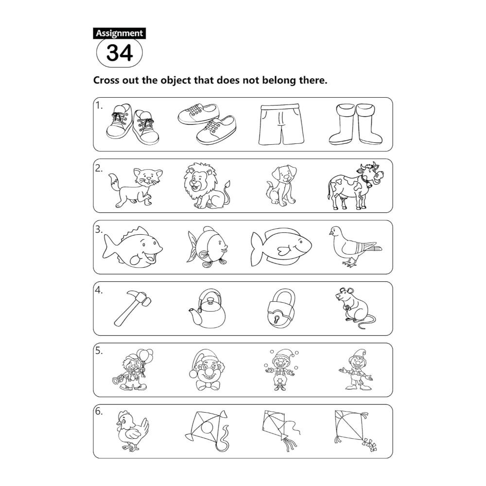 Kohli Book Distributors - Fun and Learn Activity Workbook - Brain Booster 1