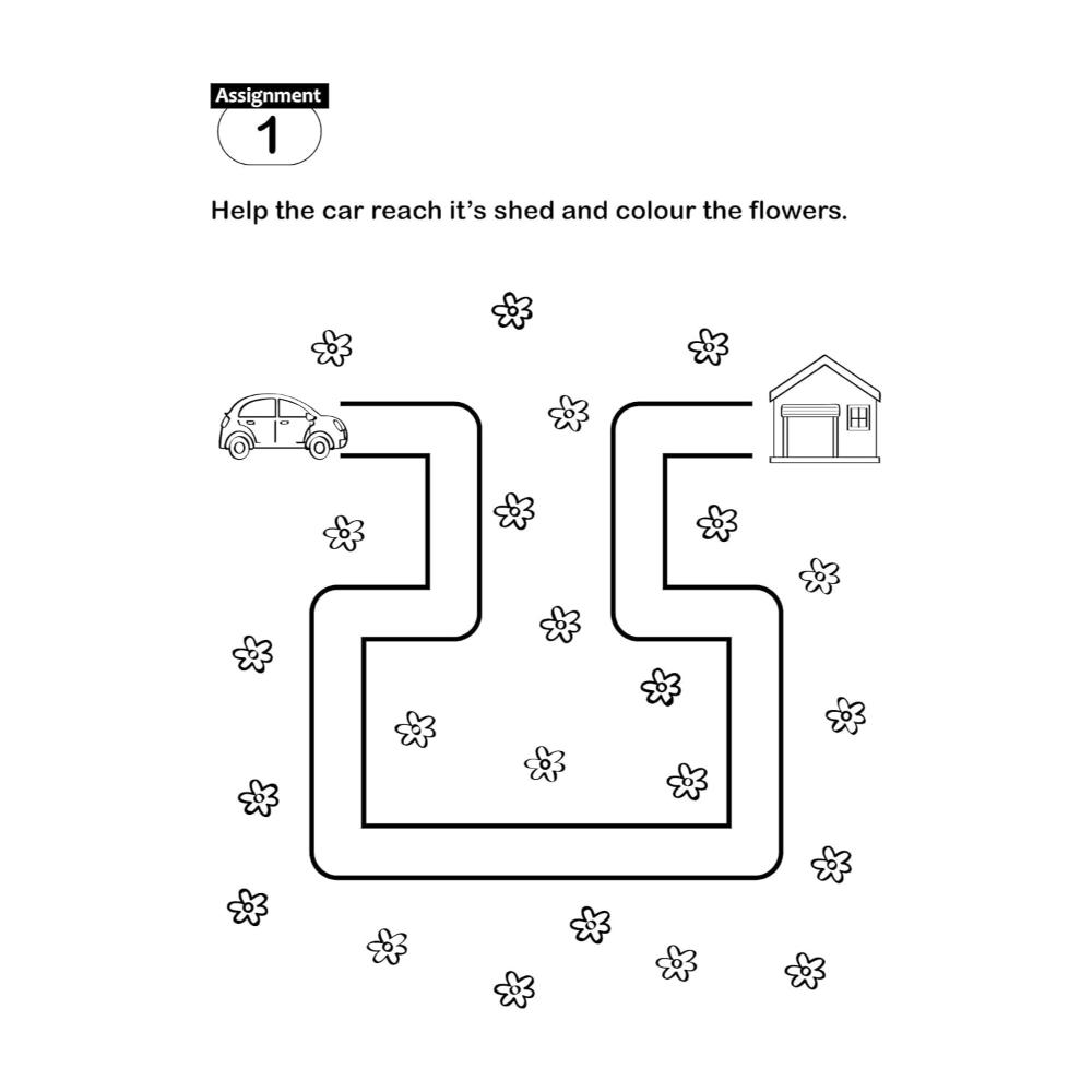 Kohli Book Distributors - Fun and Learn Activity Worksheet - Pattern Writing