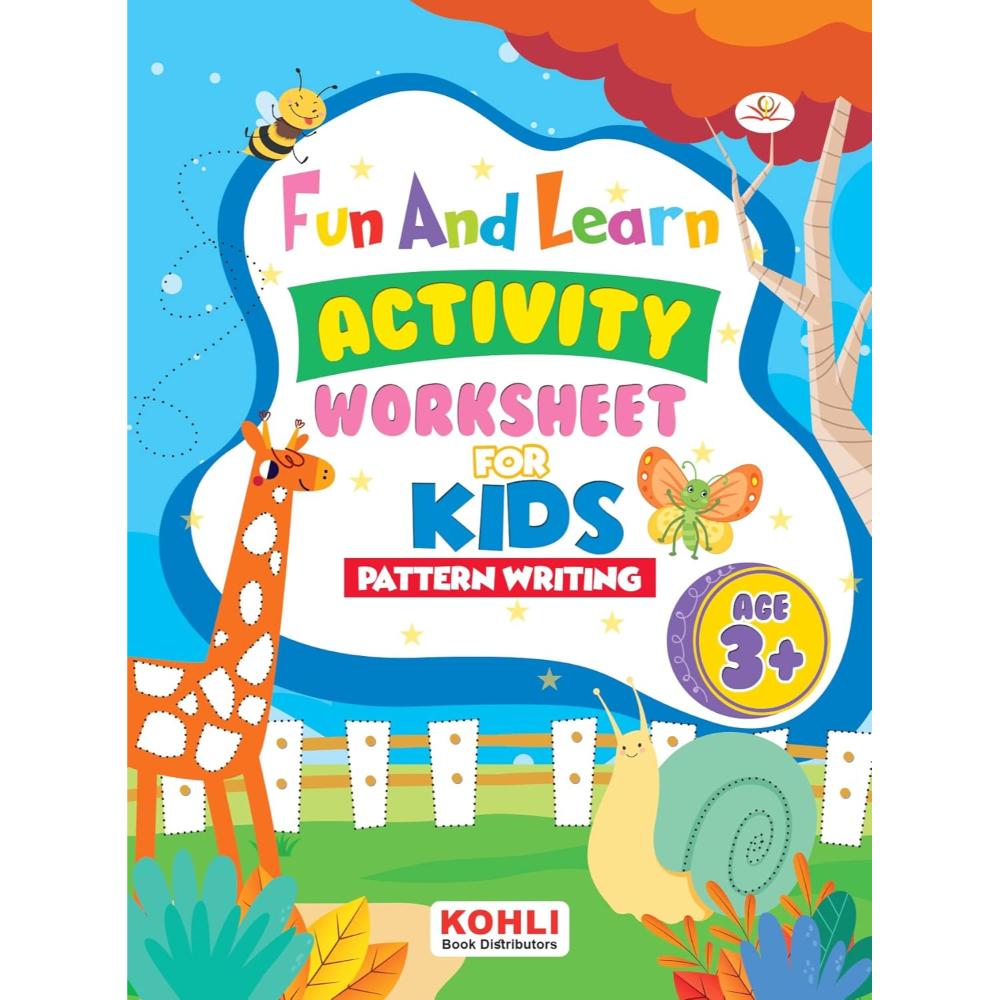 Kohli Book Distributors - Fun and Learn Activity Worksheet - Pattern Writing