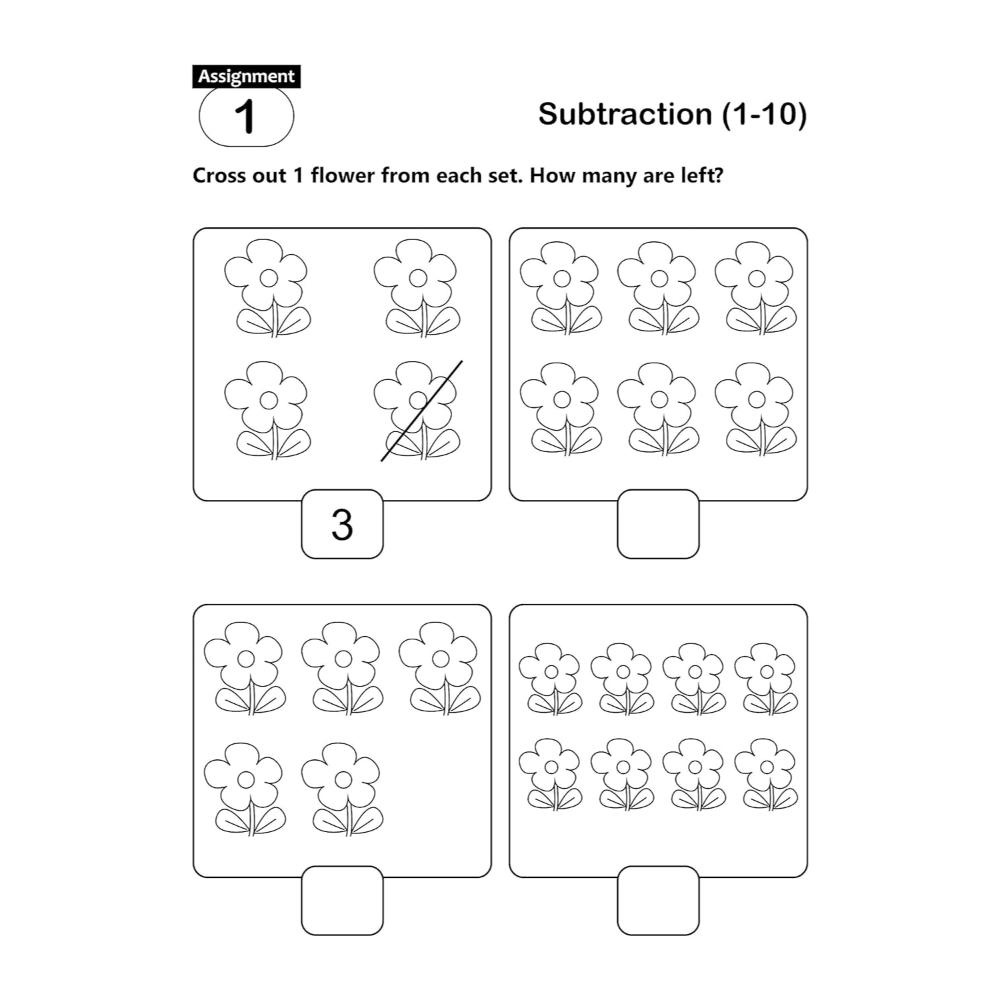 Kohli Book Distributors - Fun and Learn Activity Worksheet - Subtraction