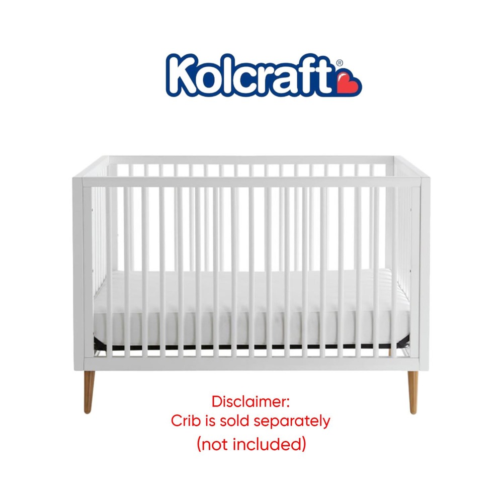 Kolcraft - Fresh Start Polyfoam Crib Mattress - White Windsor