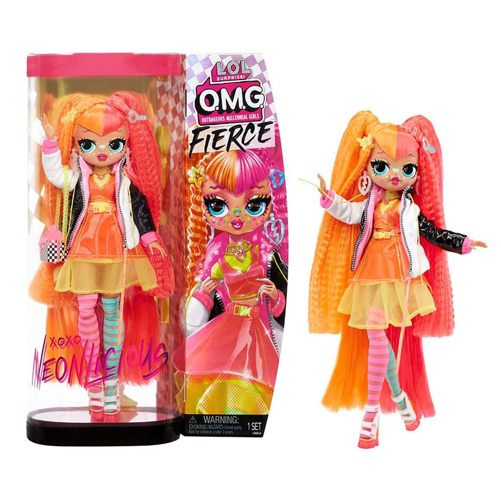 L.O.L. Surprise - OMG Fashion Doll with Surprises - Neonlicious