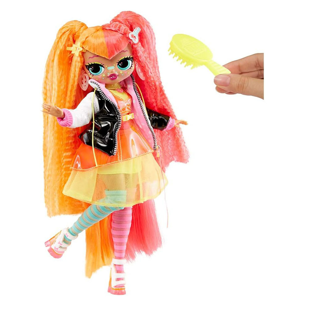 L.O.L. Surprise - OMG Fashion Doll with Surprises - Neonlicious