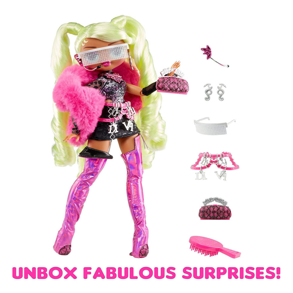 L.O.L. Surprise - OMG Fierce Fashion Doll with Surprises - Lady Diva