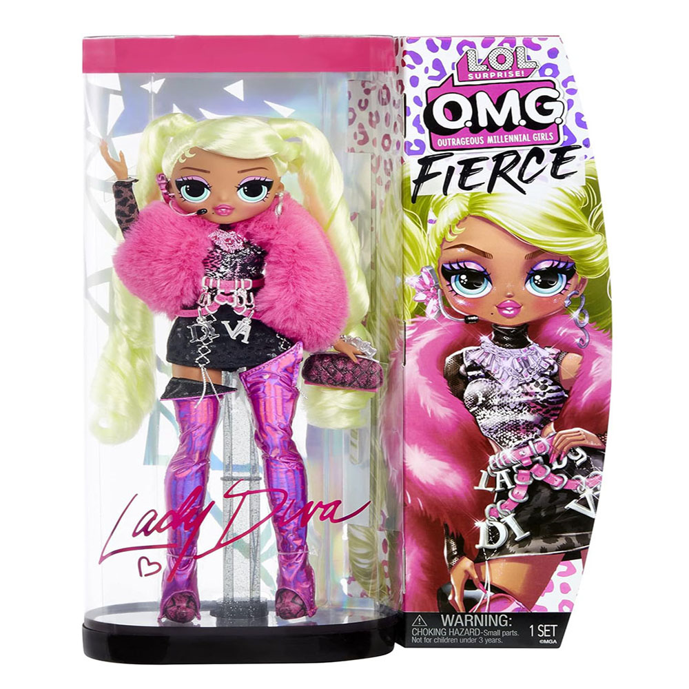 L.O.L. Surprise - OMG Fierce Fashion Doll with Surprises - Lady Diva