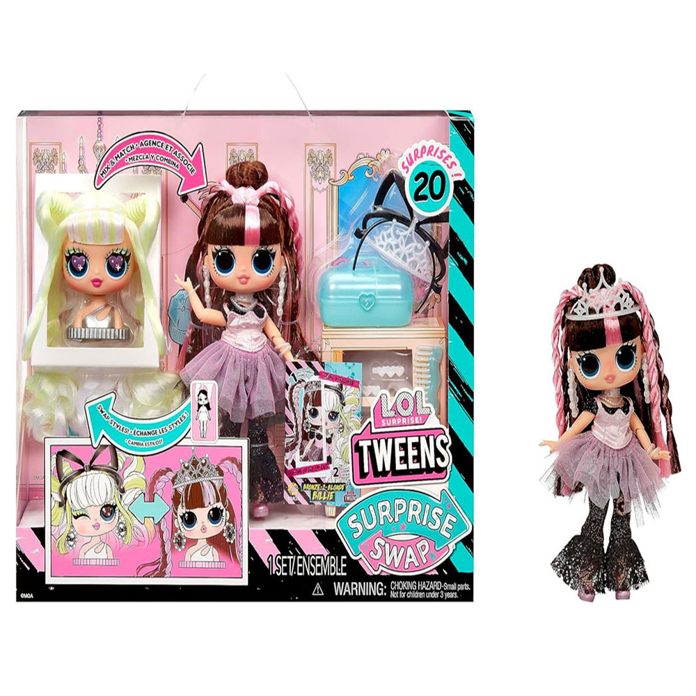 LOL Surprise - Tweens Swap Fashion Doll - Bronze-2-Blonde Billie