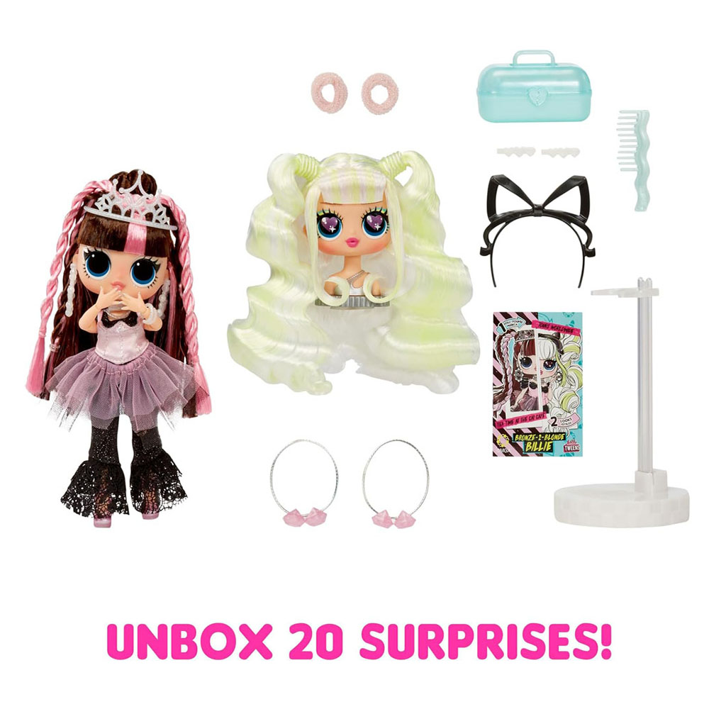 LOL Surprise - Tweens Swap Fashion Doll - Bronze-2-Blonde Billie