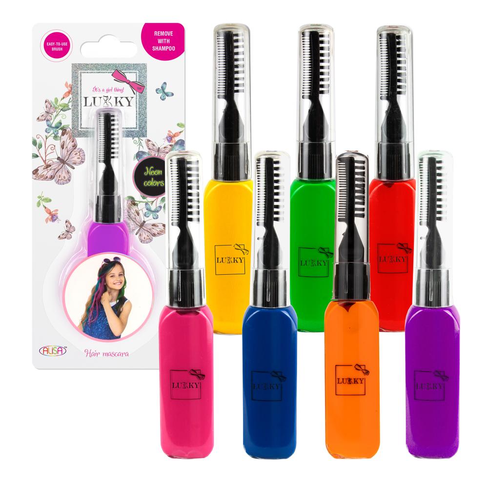 Lukky - Hair Mascara Neon 15ml Green