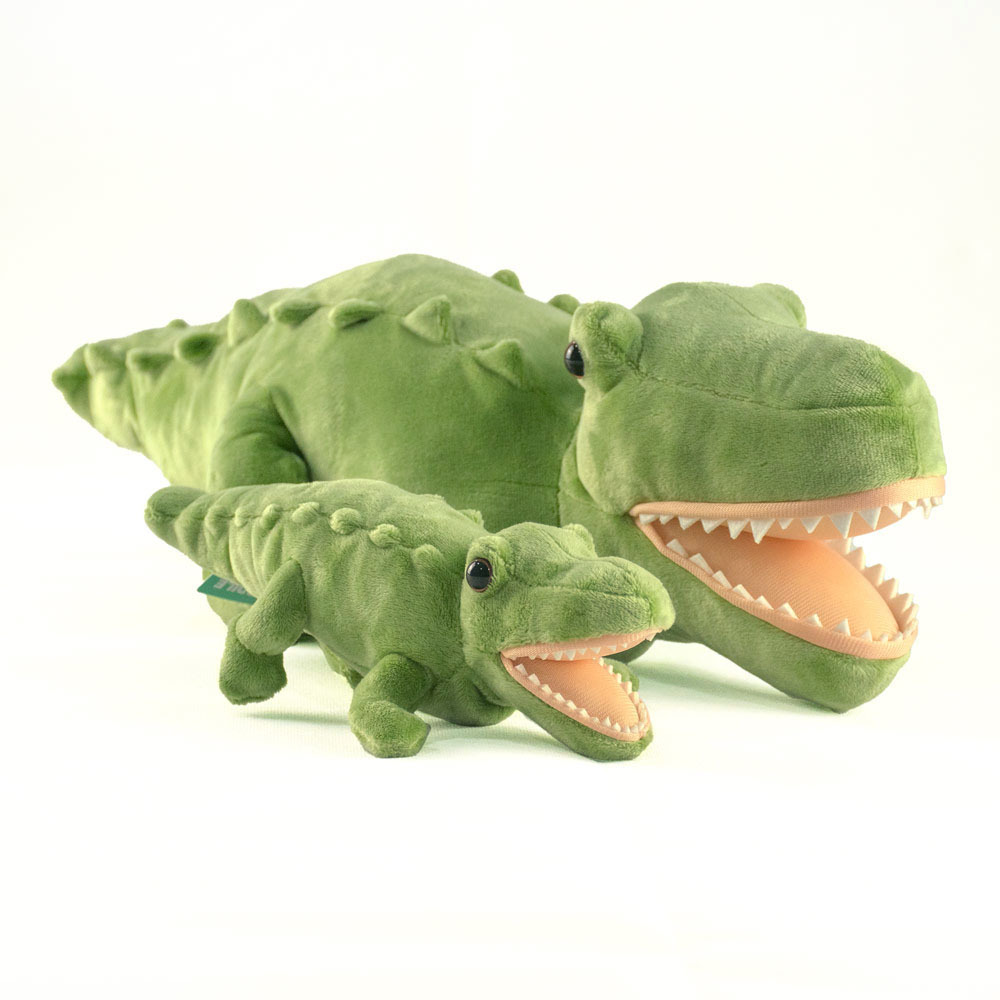 Mad toys - Crocodile - Cuddly Soft Plush Stuffed Toy - 63cm - Dark Green