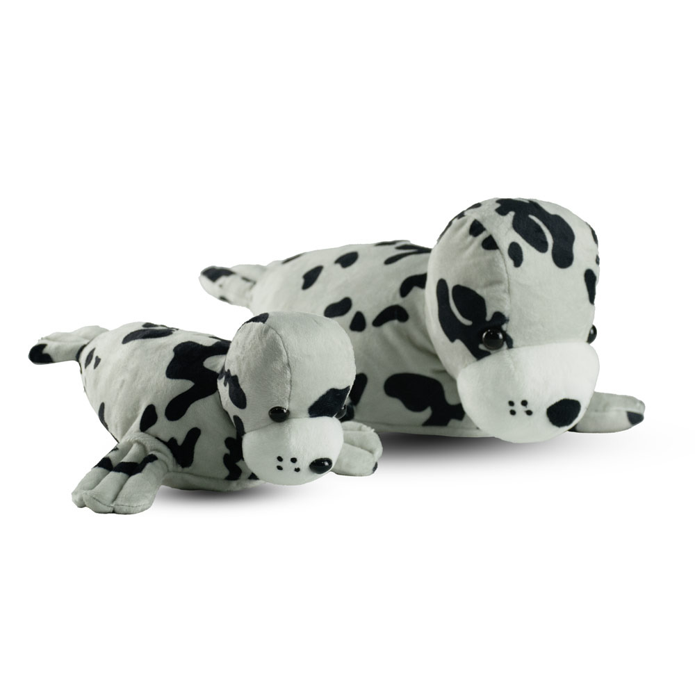 Mad toys - Harbor Seal - Cuddly Soft Plush Stuffed Toy - 27cm - Grey