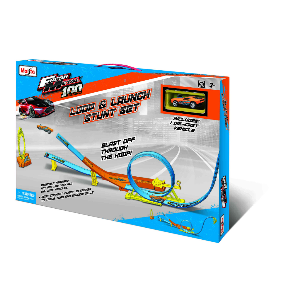 Maisto -Fm100 Loop & Launch Stunt Set