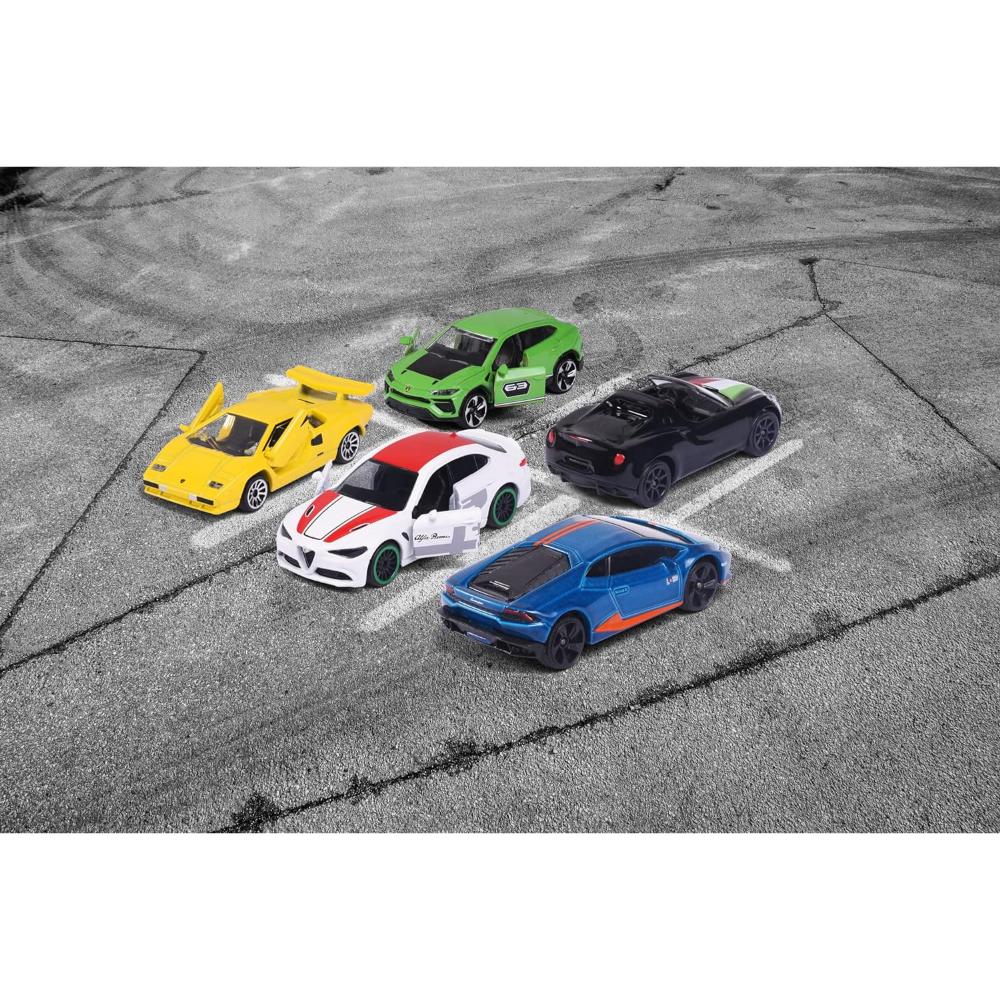 Majorette - Dream Cars Italy - 5 Pieces Giftpack