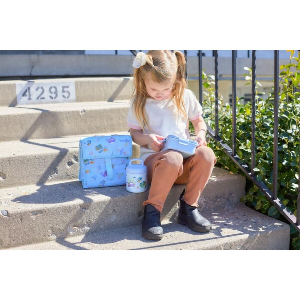 Marcus & Marcus - Foldable Insulated Lunch Bag (Sealife)