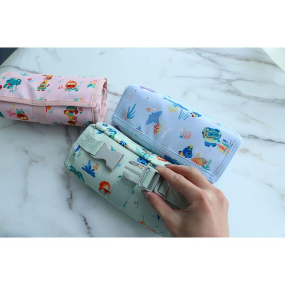 Marcus & Marcus - Foldable Insulated Lunch Bag (Sealife)