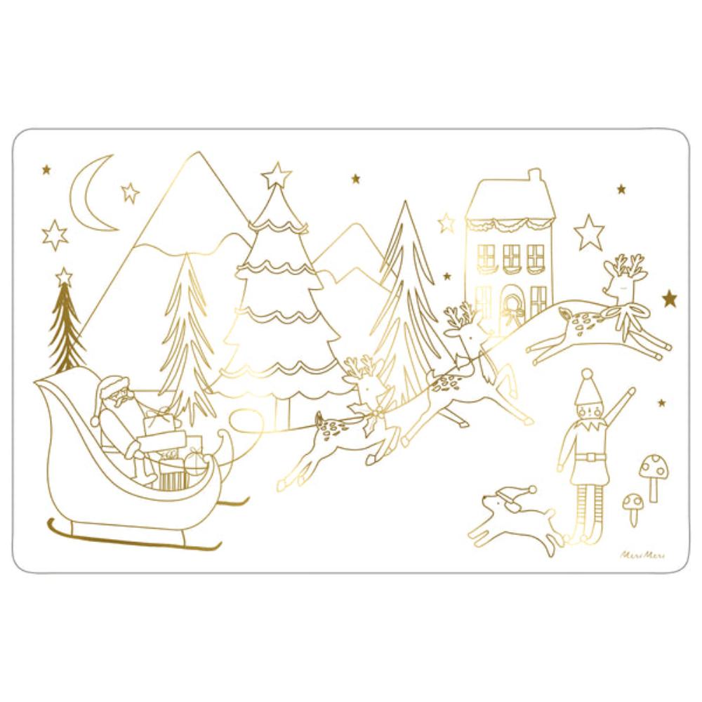 Meri Meri - Christmas Colouring Placemats