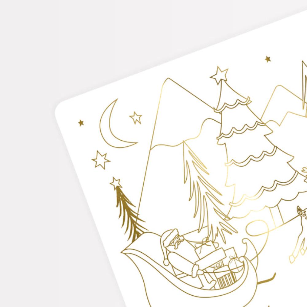 Meri Meri - Christmas Colouring Placemats