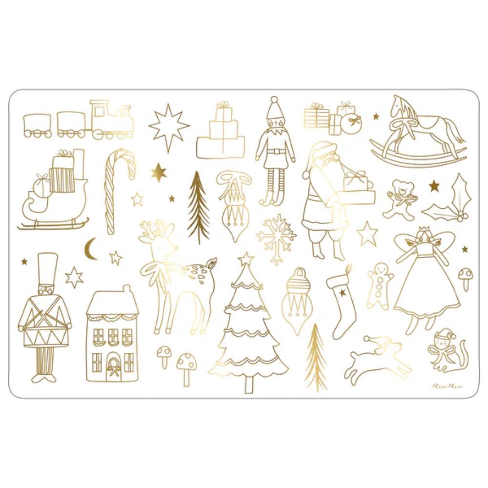 Meri Meri - Christmas Colouring Placemats