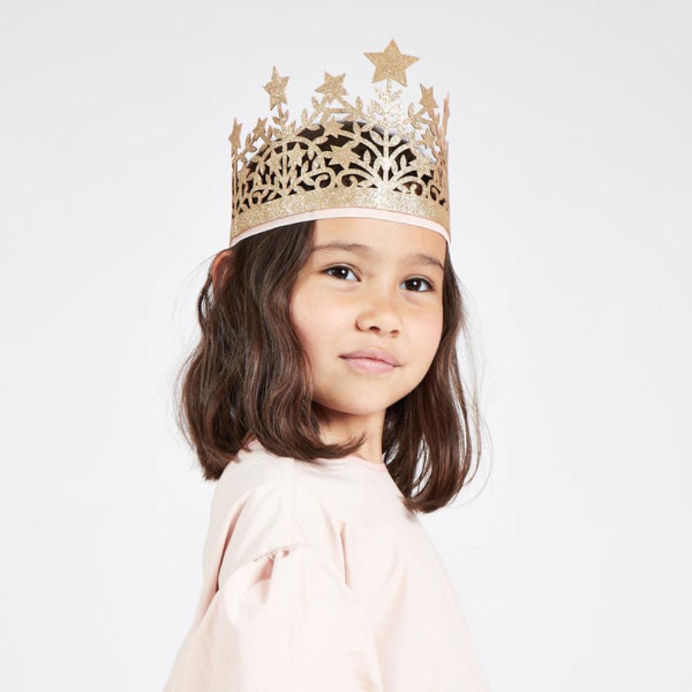 Meri Meri - Glitter Fabric Star Crown