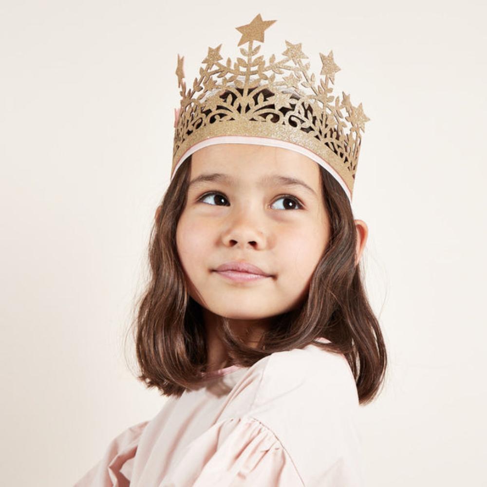 Meri Meri - Glitter Fabric Star Crown