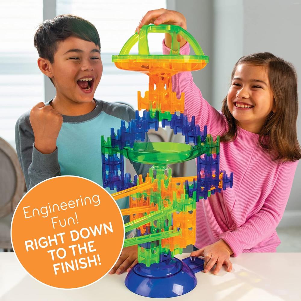 Mindware - Q-Ba-Maze Super Racing Building Marble Set