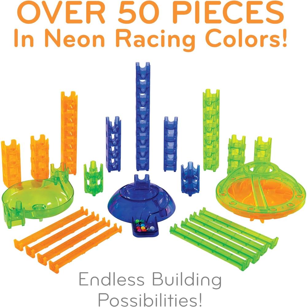 Mindware - Q-Ba-Maze Super Racing Building Marble Set