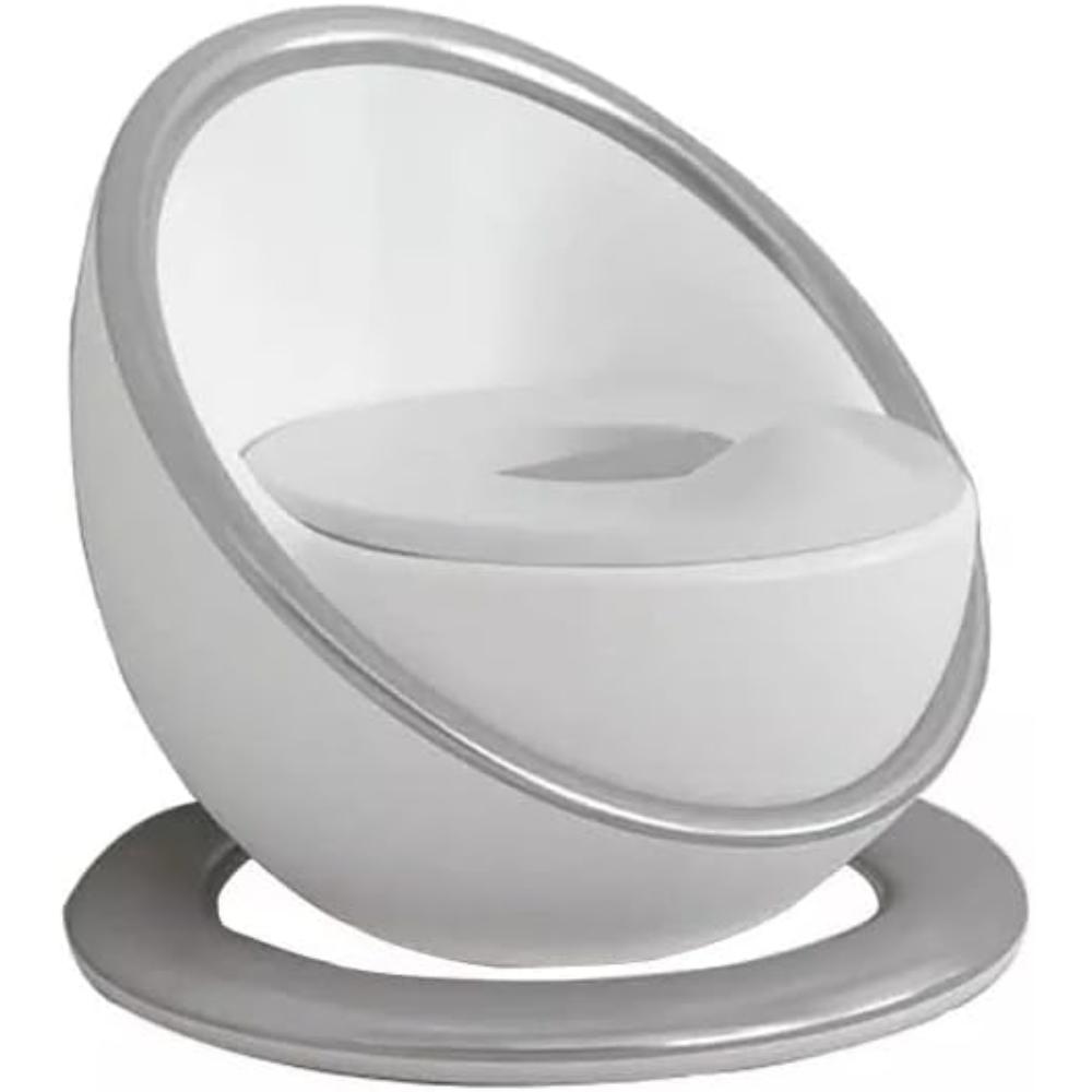 Mini Panda - Space Tolly Potty Training Seat 6m-6y - Cool Gray