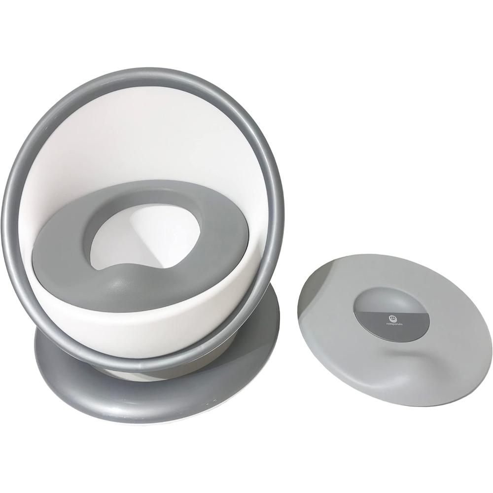 Mini Panda - Space Tolly Potty Training Seat 6m-6y - Cool Gray